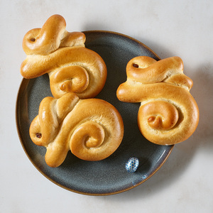 Bunny aus Butterzopfteig Bunny aus Butterzopfteig