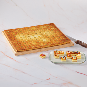 Waffelplatte mit Käse 36x30cm Waffelplatte mit Käse 36x30cm
