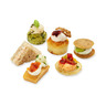 Vegetarische Canapes, assortiert