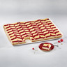 Himbeer Cheesecake Schnitte 4.7x4.6cm