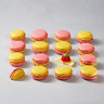 Mini Macarons Zitrone Erdbeere Ø 4.3cm