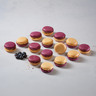 Mini Macarons Vanille Heidelbeer Ø 4.3cm