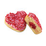 Raspberry Filled Heart Donut