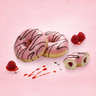 Raspberry Filled Ring Donut